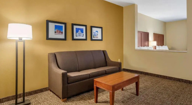 Двухместный люкс Deluxe Comfort Suites Montgomery East Monticello Dr