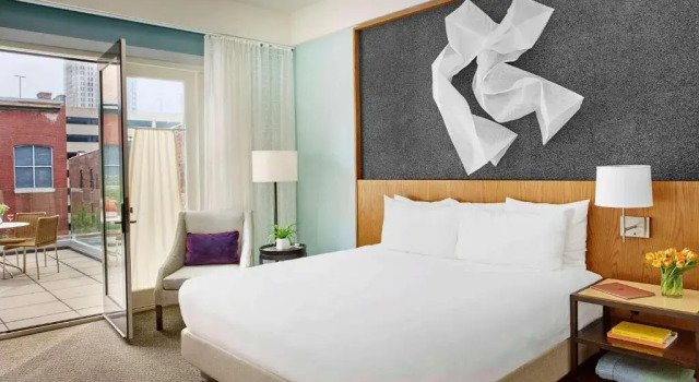 Люкс 21c Museum Hotel Louisville