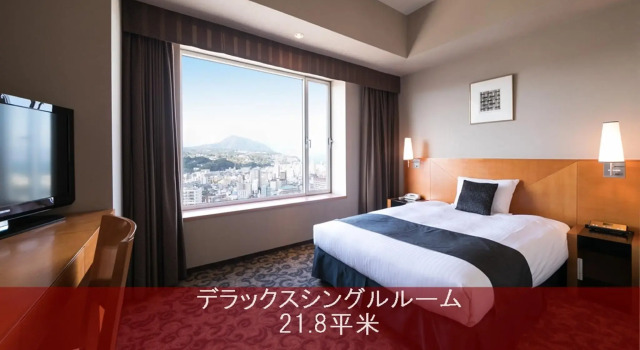 Двухместный номер Deluxe Hotel Nikko Oita Oasis Tower
