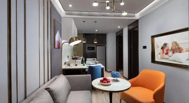Люкс Deluxe Citadines Lujiazui Shanghai Hotel
