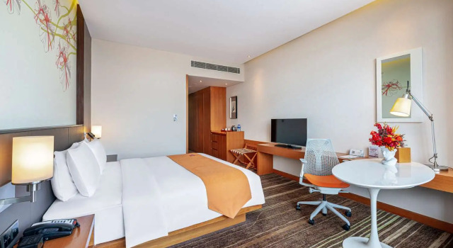 Двухместный номер Deluxe Hilton Garden Inn Chengdu Huayang