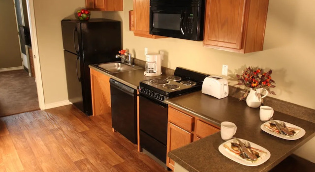 Suite 1 Schlafzimmer Eagles Den Suites Big Spring a Travelodge by Wyndham