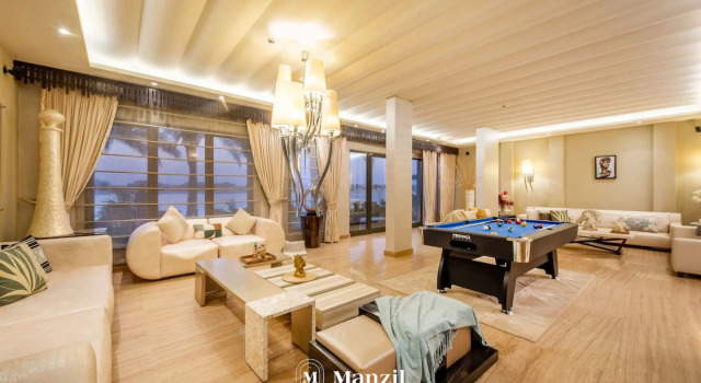 Manzil - Signature 6Br Pool Villa In Palm Jumeirah, Забронировать Вилла Виллы Дубая, Вилла