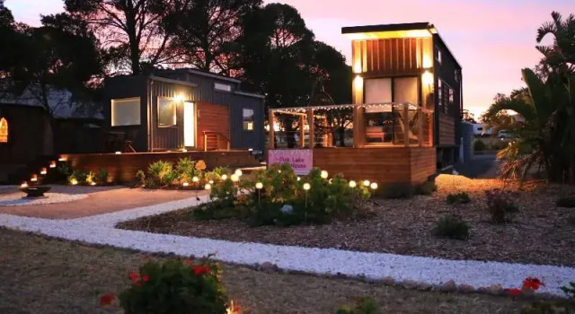 The Pink Lake Tiny House - Sakura, Reserva ahora Casa o chalet Lochiel 