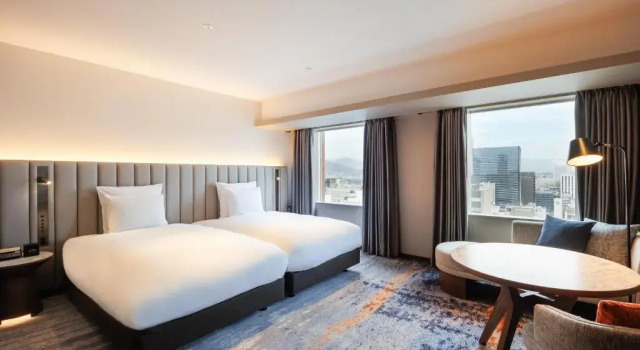 Двухместный номер Premium Отель ANA Crowne Plaza Hiroshima, an IHG Hotel