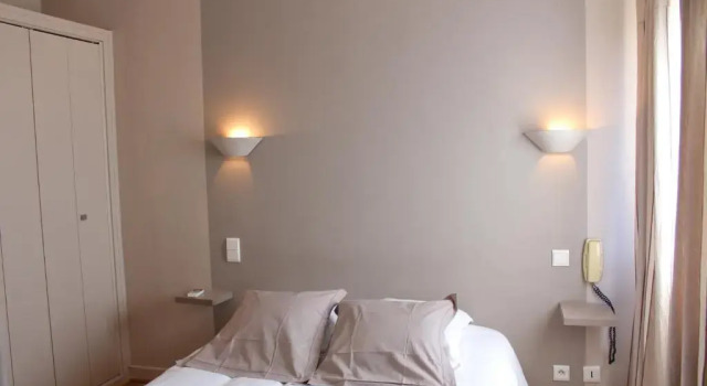 Standard- dobbelt værelse Hôtel Les Glycines