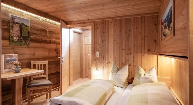 Wooden Apartment With Mountain View