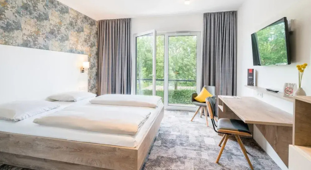 Двухместный номер Comfort Stadthotel Lohne, Self Check-in & entspannt im Café frühstücken