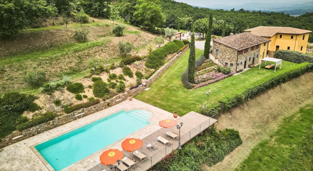 Вилла Farmhouse in Chianti With Pool and Garden