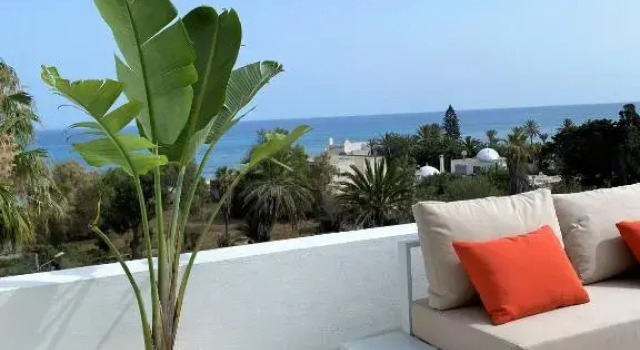 Roof Top Pied dans l'Eau Panoramic View, 80 meters from Seaside