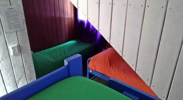 Кровать в общем номере Alhue Patagonia Hostel