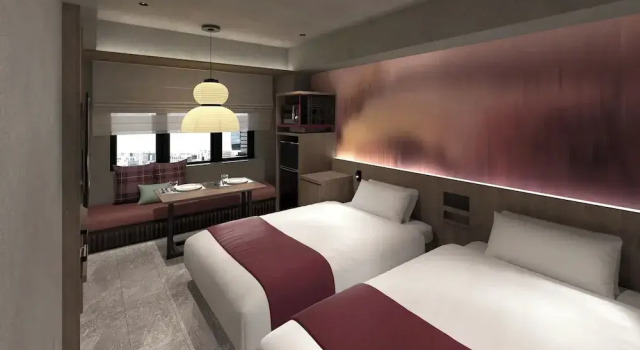 Двухместный номер Deluxe &Here OSAKA NAMBA