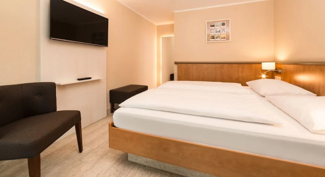 Двухместный номер Comfort с балконом и с видом на внутренний двор Hotel Spree-idyll