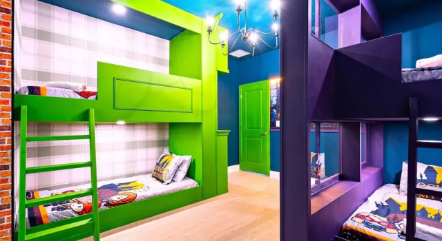 Themed Kids' Rooms, Pool & Game Loft Near Disney, Rezerwuj Dom wakacyjny Kissimmee Kissimmee