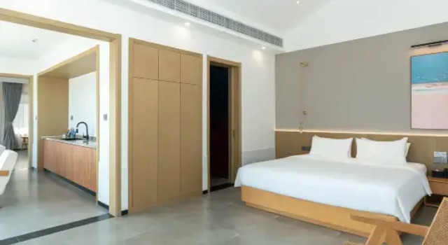 Семейный люкс с 2 комнатами с красивым видом из окна Ocean Aesthetics Museum Hotel