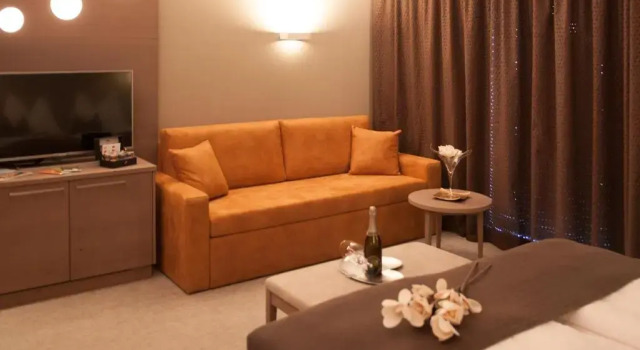 Двухместный номер Deluxe с видом на сад The Lodge Sporthotel - Golfclub Eppan