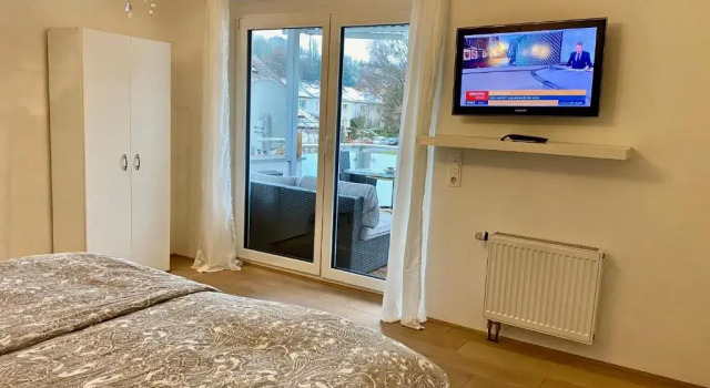 Luxuriöses Studio im Zentrum, Balkon, Kamin, Klima, Reserva ahora Hotel Hoteles en Ravensburg con aparcamiento, Aparcamiento