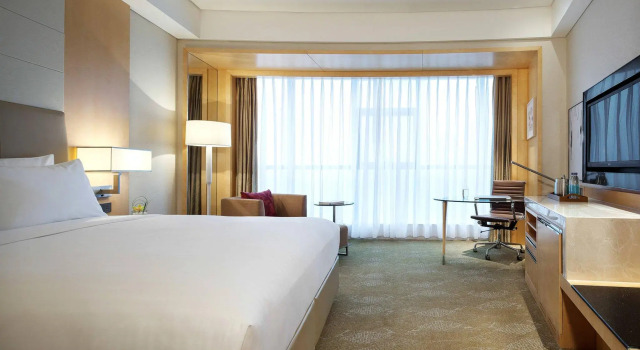Двухместный номер с видом на город Courtyard by Marriott Hangzhou Qianjiang