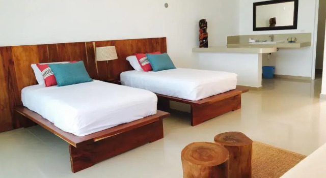 Playa 55 beach escape, Book Hotel Hotels in Celestún with a Pool, near Celestun Beach, Swimming Pool