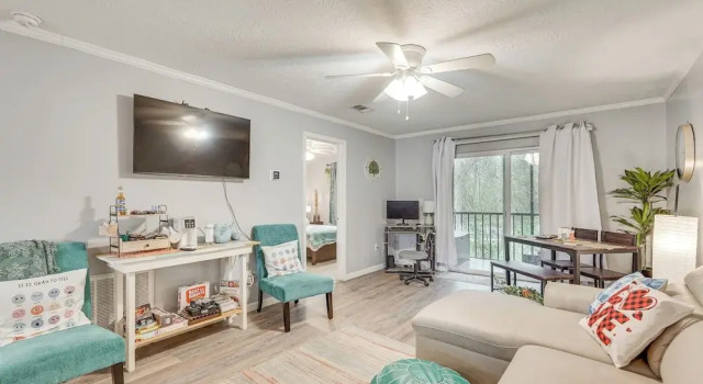 7 Mi to Downtown Fun! Spacious Augusta Condo, Rezerwuj Apartament Apartamenty w Augusta, Apartament