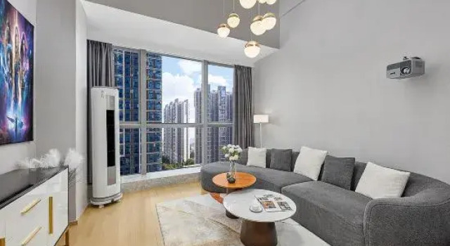 Двухместный люкс Bosideng Executive Apartment (Guangzhou Panyu Tianhe City Branch)