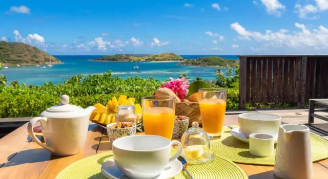 Люкс Premium с видом на море Karibuni Boutique Hotel