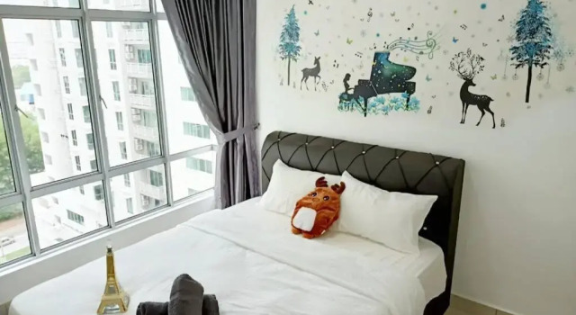 A1208/central Park/Angsana Mall/NetflixWifi By STAY, Varaa Hotelli Hotellit Johor pysäköinnillä, Pysäköinti