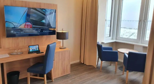Двухместный номер Comfort с видом на море Nordseehotel Wilhelmshaven