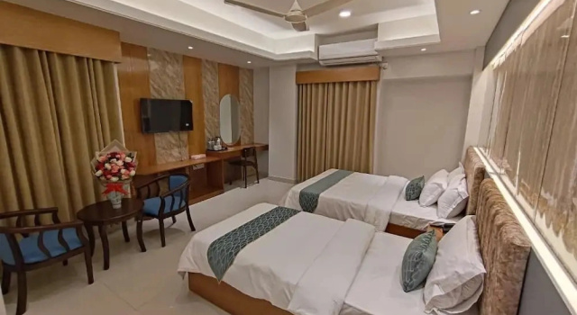 Executivo quarto Sylhet Paradise Inn