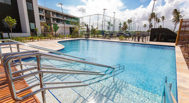 Mana Beach #A317 - Quadrúplo por Carpediem, Rezerwuj Hotel Hotele w Pernambuco z parkingiem, Parking
