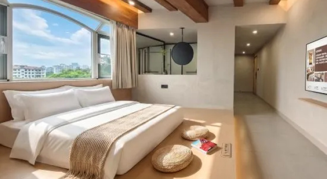 Двухместный люкс Zi Yun Ge Light Luxury Smart Homestay (West Lake Branch)