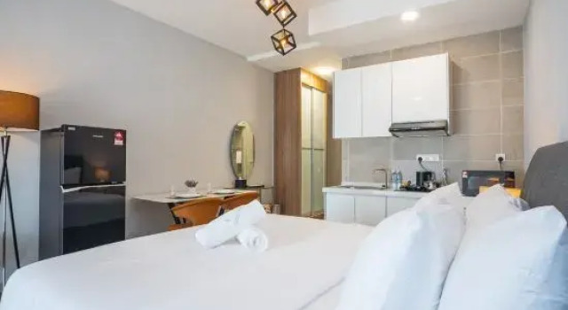 Студия Ipoh City Centre Serviced Suites, Free Car Park Wifi