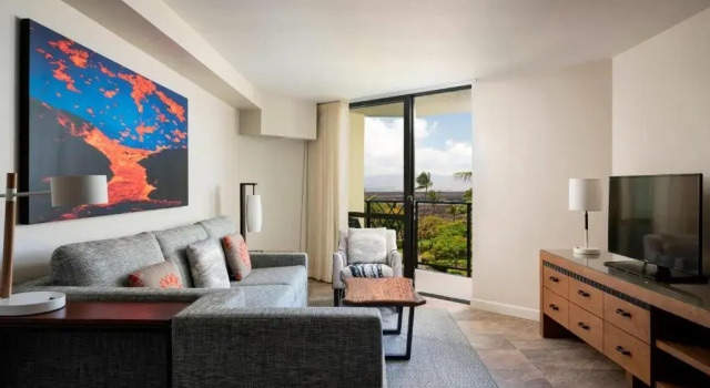 Люкс c 1 комнатой Marriott’s Waikoloa Ocean Club