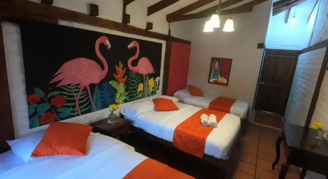 Четырёхместный номер Standard Hostal Inti Luna