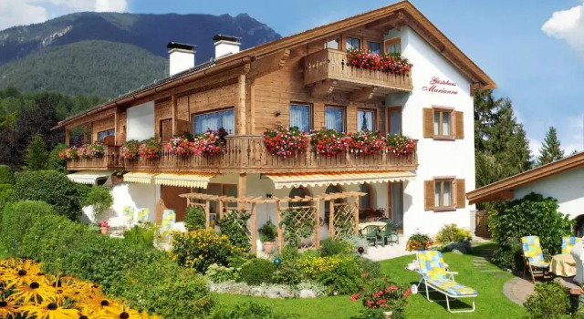 Апартаменты с 2 комнатами Gästehaus Marianne