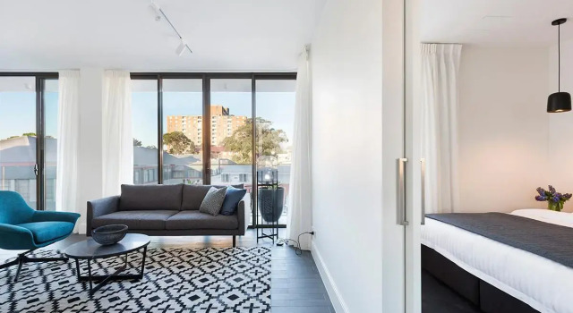 Апартаменты с 2 комнатами Botanik Apartment Hotel