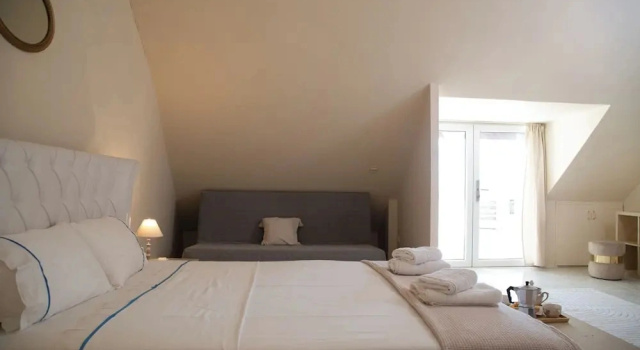 Номер Superior с балконом и с видом на море Poseidon Apartments and Villas by the Sea