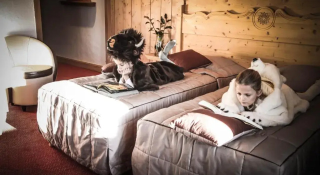 Четырёхместный номер Standard Hôtel Le Refuge