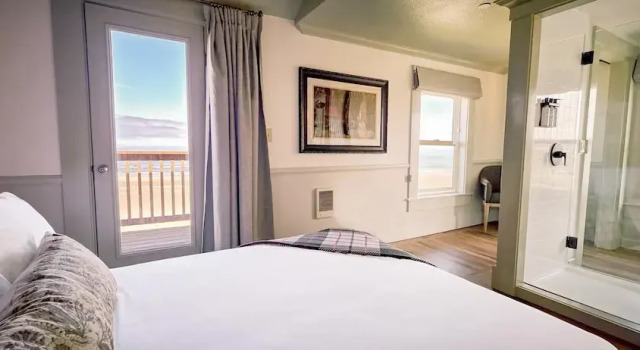 Двухместный номер Standard с балконом и oceanfront Hotel Sylvia