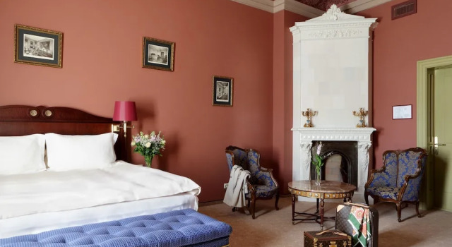 Полулюкс с балконом и с красивым видом из окна Бутик-отель Gallery Park Hotel & SPA, Châteaux & Hôtels Collection