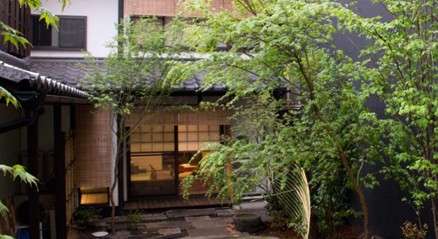 Коттедж Shirafuji-an Modern Private Machiya in Central Kyoto