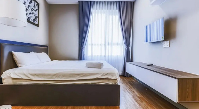Апартаменты с 3 комнатами с балконом 3BRs Luxury Apartment Cityview