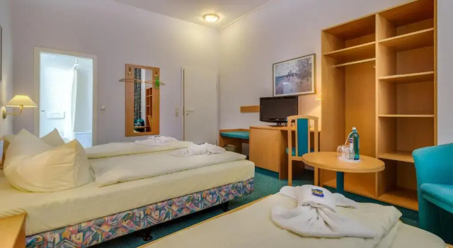 Трёхместный номер Standard Hotel Alte Klavierfabrik Meißen