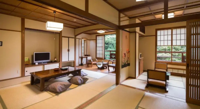 Номер Deluxe Japanese-Style Yamabiko Ryokan