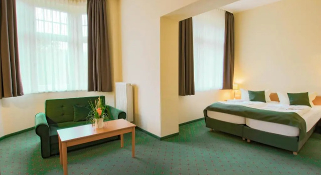 Confort dublă cameră cu vedere la grădină Ferien Hotel Südharz