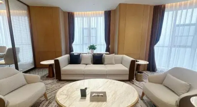 Люкс Executive с 3 комнатами с видом на реку Danyang International Hotel