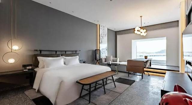 Двухместный номер Deluxe с видом на море Hui Hotel