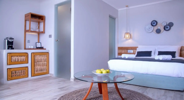 Люкс с видом на море Glykeria Mini Suites
