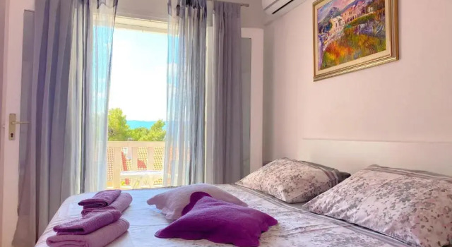 Двухместный номер Standard с балконом и с видом на море Guest House Meri