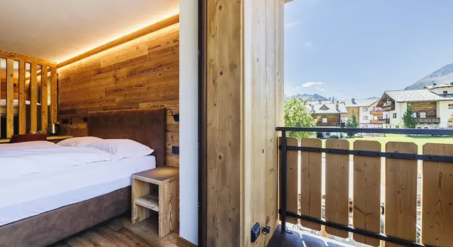 Standard Dreier Zimmer mit Balkon Steinbock B&B - Apartaments
